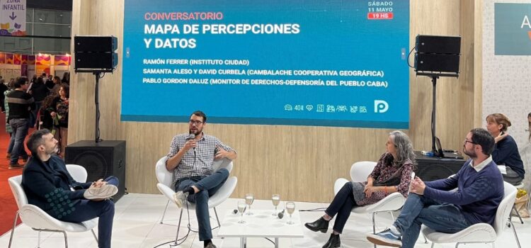 Presentamos el Mapa PYD en la Feria Internacional del Libro de Buenos Aires